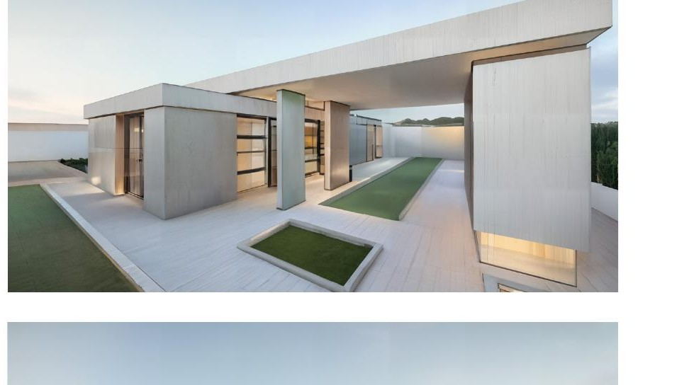 V.2 study — facade materiality and massing variation